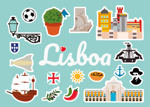 Lisboa — Stickers